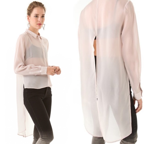 CHEAP MONDAY asymmetrical blouse - Picture 1 of 9